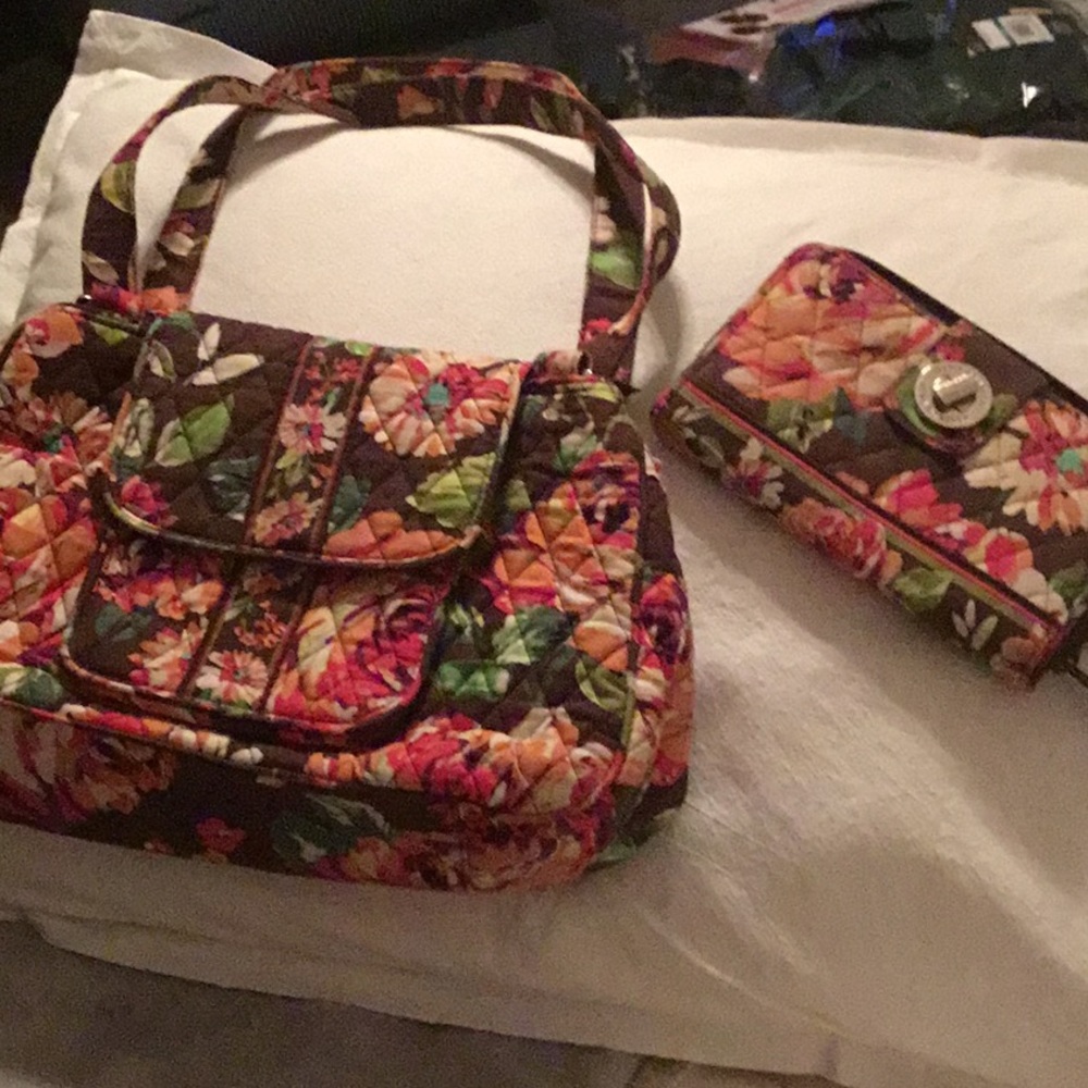 Matching purse and wallet